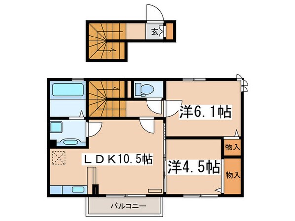 シャルマン48の物件間取画像